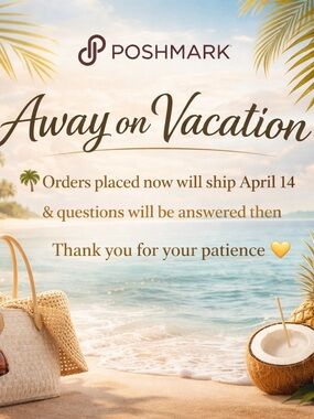 'Away on Vacation'. Starting Wednesday April 8